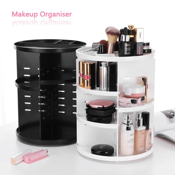 360 Rotating Makeup Organizer!