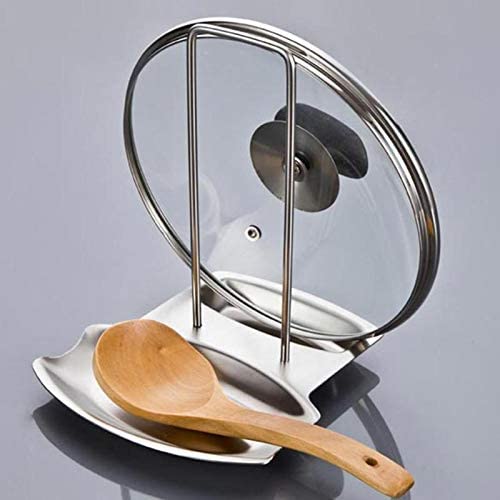 Stainless Steel Pan Pot Rack – Rest Stand Spoon Holder