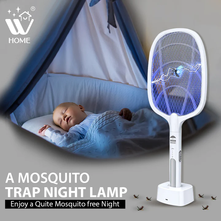 Rechargeable Mosquito & Fly Bug Racket
